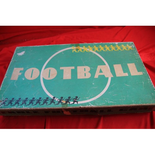 69 - A vintage Tin Plate Football Game, Boxed and Mint Condition