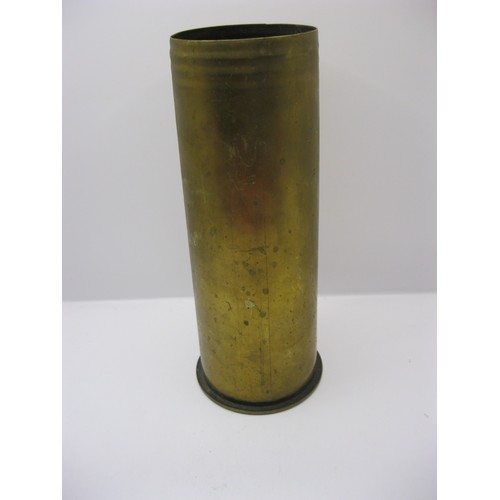 235 - A WW1 brass Shell Casing dated August 1918