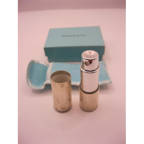 252 - A Tiffany & Co sterling silver scent atomiser