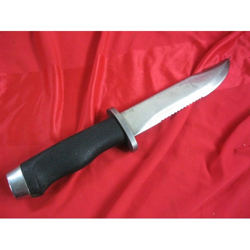 235 - Steel Knife with Serrated Edge (no sheath)