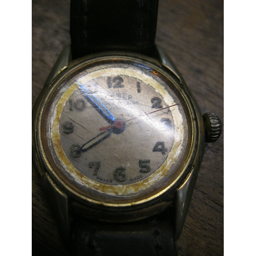 240 - Local Interest - a selection of wristwatches comprising an Aunger of Wareham 25 jewel Incabloc Day/D... 