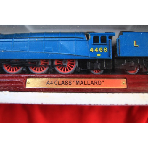 4 - Two Stationary engines in Plastic A4 Class Mallard and a 
Pacific Chapelon Nord
00 Gauge No.2 Enclos... 