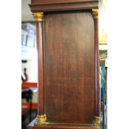 64 - A late 18th or early 19th Century Thomas Bristow grandfather clock in good order, 8 day single weigh... 