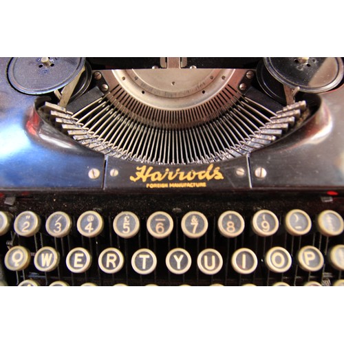 194 - 'Harrods' branded Vintage Typewriter