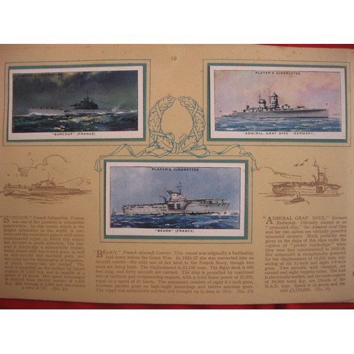 212 - A vintage album of rare cigarette cards including Will's Arms of Foreign Cities and Historic Events ... 