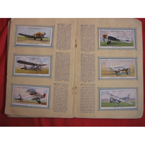 212 - A vintage album of rare cigarette cards including Will's Arms of Foreign Cities and Historic Events ... 