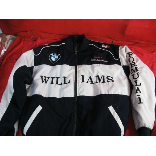 269 - A Williams-BMW Formula 1 Pit Jacket (size XL), a Williams-BMW Baseball cap and a Petronas-Carl Foger... 