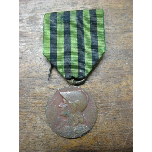 136A - A Franco-Prussian War Medal (Médaille commémorative de la guerre 1870–1871) issued in 1911 to vetera... 