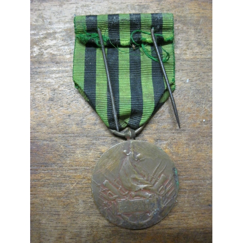 136A - A Franco-Prussian War Medal (Médaille commémorative de la guerre 1870–1871) issued in 1911 to vetera... 