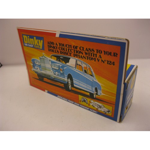 106 - A Dinky Toys #128 Mercedes Benz 600 Limousine in original box, excellent condition