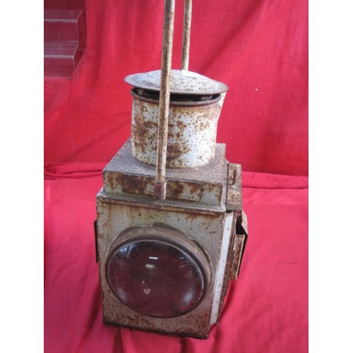 3 - A vintage railway lamp