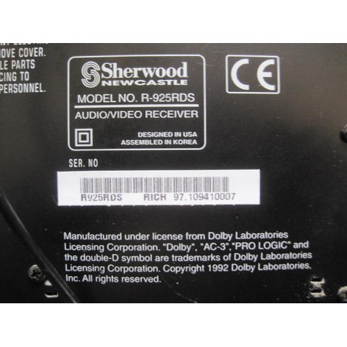 23 - Sherwood Newcastle Audio and Video Receiver R-925RDS