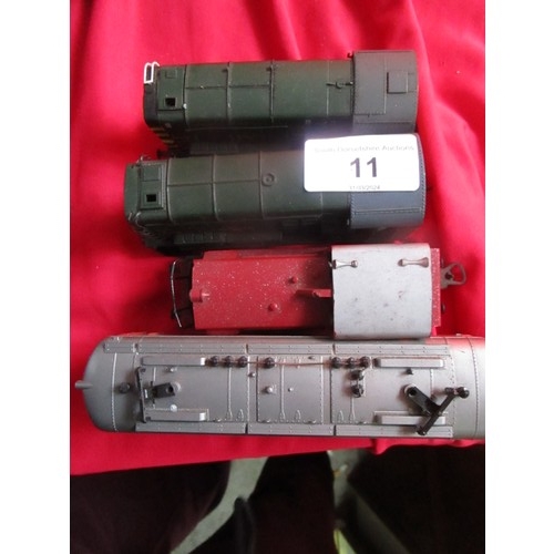 11 - Two hornby 08 diesels and a Lima diesel shunter along with a lima continential CFF electric locomoti... 