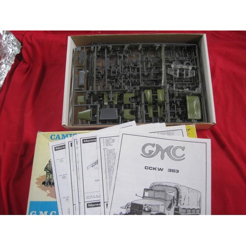 140 - Unboxed model military vehicles - Solido 236 Panther G; Solido Jeep and trailer; 2 x Corgi Centurion... 