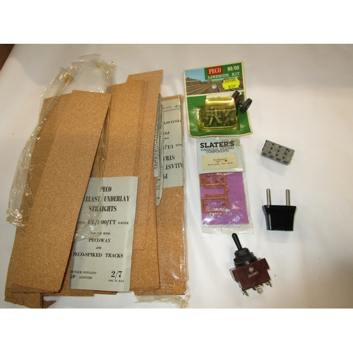 195 - This lot is a selection of lineside kits ,modellers items and a feast of unusual items going back to... 