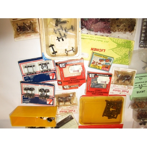 195 - This lot is a selection of lineside kits ,modellers items and a feast of unusual items going back to... 