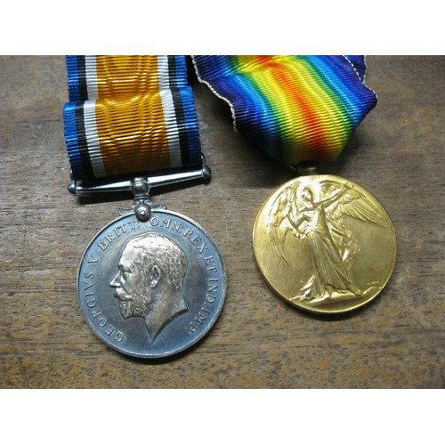 300 - A WW1 War Medal and Victory Medal both named to 24219 Pte C N Powell R.Fus. (Royal Fusiliers), with ... 