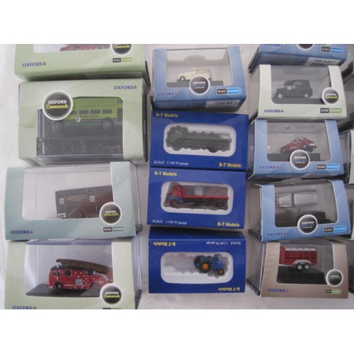 38 - 27 Oxford diecasts models in N gauge all in original boxes along with three BT Models as per picture... 