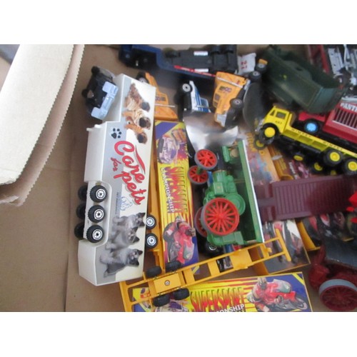 18 - A large selection of diecast commercial vehicles as per pictures.