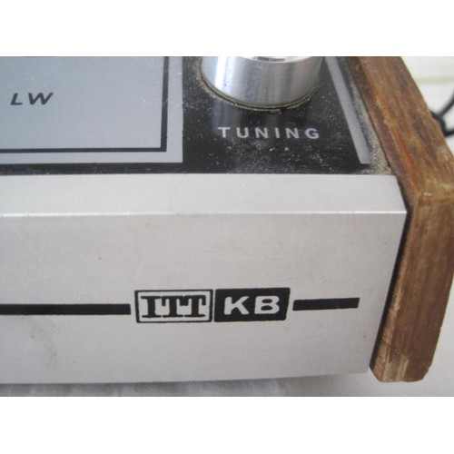 101 - ITTKB Vintage Radio, wedge shaped