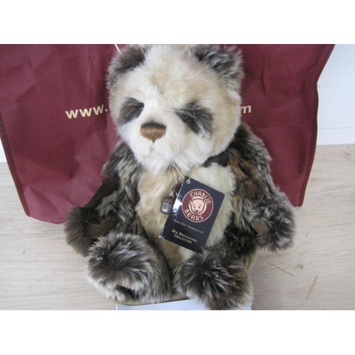 223 - Charlie Bear 'Anniversary Woody' CB151559 
Comes with tag and bag