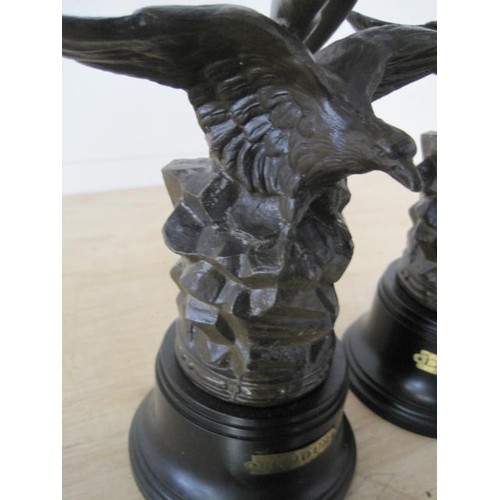 78 - Spelter 'Day and Night' Statutes (one a/f)