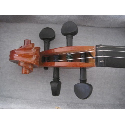 230 - Cased Violin and Bow