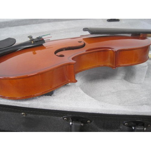 230 - Cased Violin and Bow