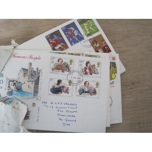 82 - Two Stamp Albums and a selection of FDC's