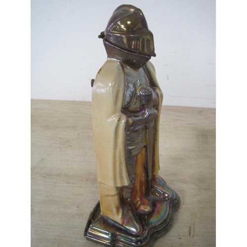 81 - Vintage Cast Iron Fireside Knight Companion