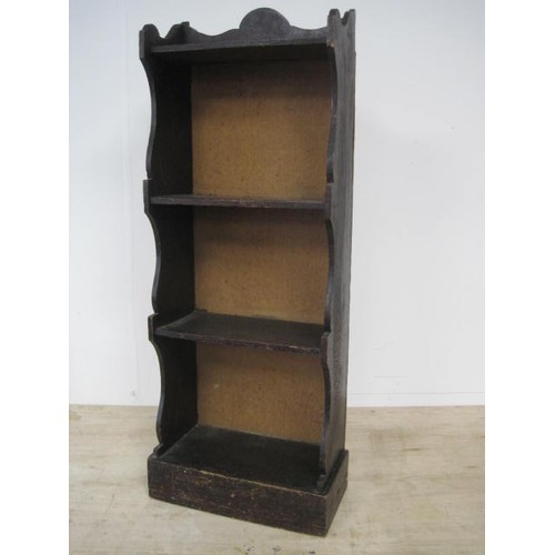 8 - 4-Shelf Bookcase approx 85cm tall