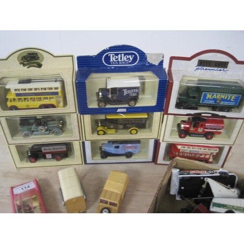 114 - A dinky Fab 1 along with Matchbox horse van,Corgi rover ,Corgi Dodge Corgi land rover and a selectio... 