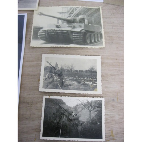 224 - A selection of photographs of WW2 Germans, some modern reprints, some contemporary including an AP p... 