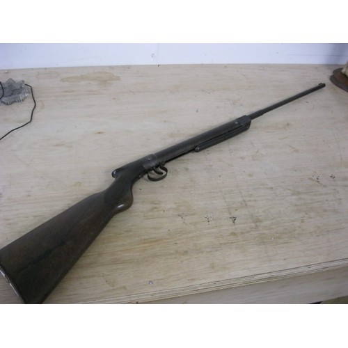 229 - An early Hainel Model VIII air rifle in good overall condition, cocks and fires, pre-WW2, a good sol... 