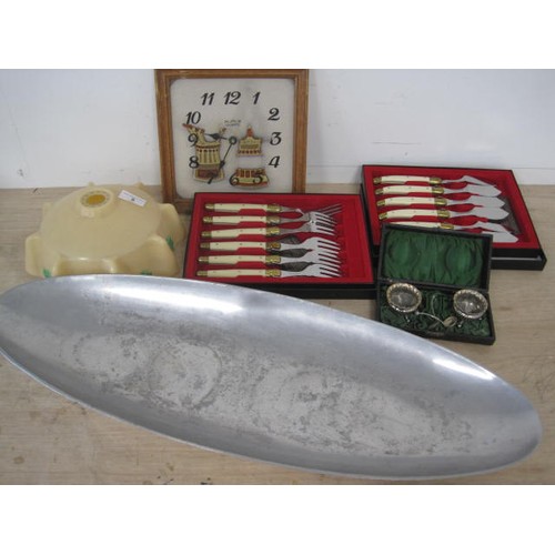 5 - Mixed Lot, including Fish Steamer, Cutlery etc.