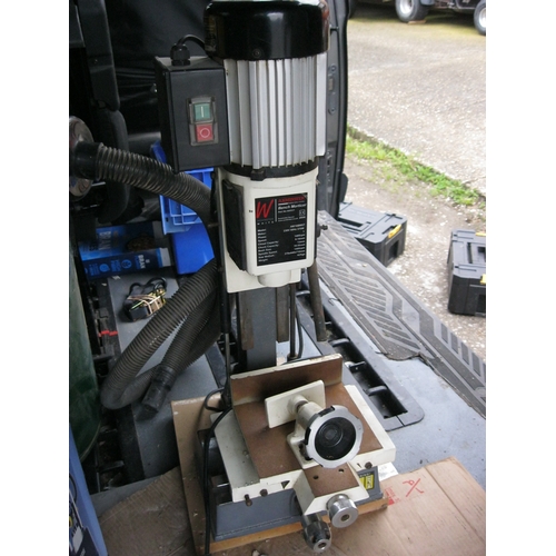 13 - An Axminster Bench Morticer in good condition and in working order