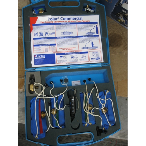 16 - A Polar Commercial Pipe Freezing Kit, complete except for tin of consumables, in good order