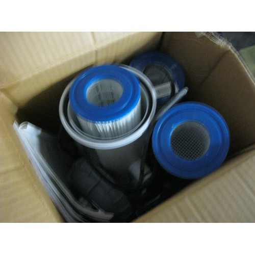 7 - A  Swimming Pool with Pump, Filter and Chemicals etc, with original boxes