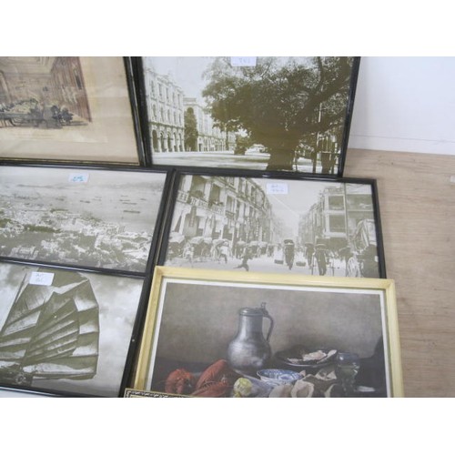 19 - Box of mixed Vintage framed Photos and Prints, including dogs