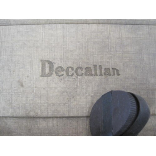 23 - Vintage Deccalian Model T Portable Record Player