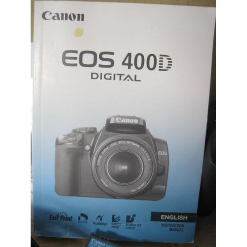 90 - A Canon EOS-400D Digital SLR Camera in original box, in excellent condition