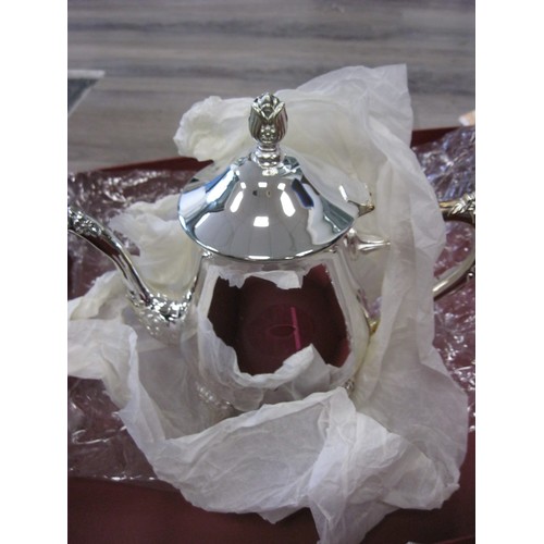 93 - H Samuel Silver Plated Tea Service