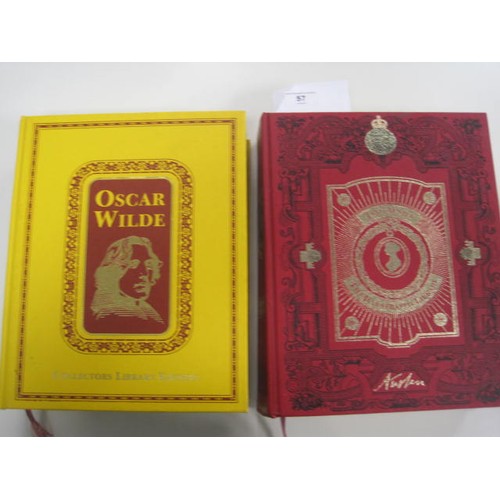 57 - Complete works of Oscar Wilde and Jane Austen - (1) Collectors Library Edition Works of Oscar Wilde,... 