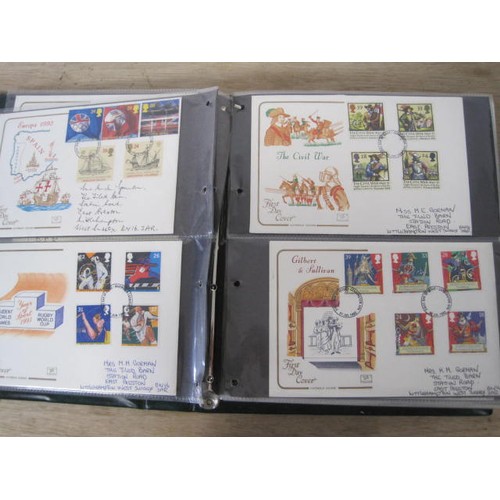 201 - 3 albums of British first day covers