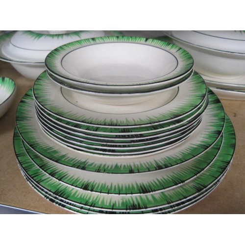 72 - A selection OF T G green Grassmere table service items to include plates ,tureen, jug and other item... 