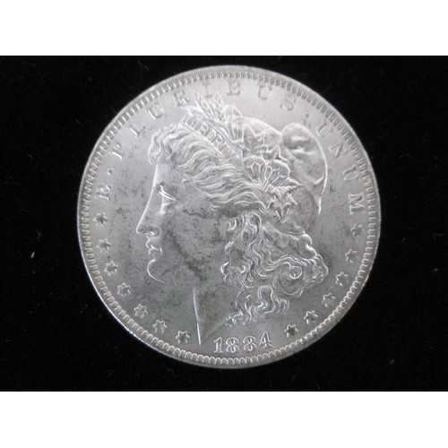 21A - An 1884 US Morgan Dollar Coin