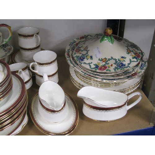 81 - Paragon Holyrood dinner and tea ware, together with a few items of Royal Cauldon and Royal Albert Va... 