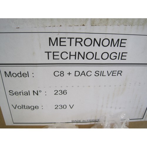 46 - A Metronome Technologie C8+ DAC, in original packaging, mint condition, full working order - power s... 