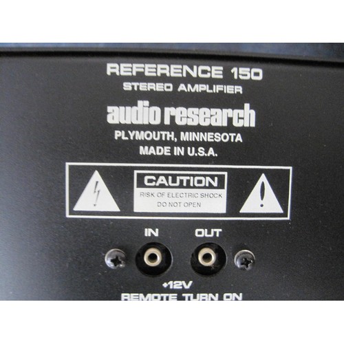 60 - An Audio Research Reference 150 tube amplifier in original packaging, excellent cosmetic condition a... 