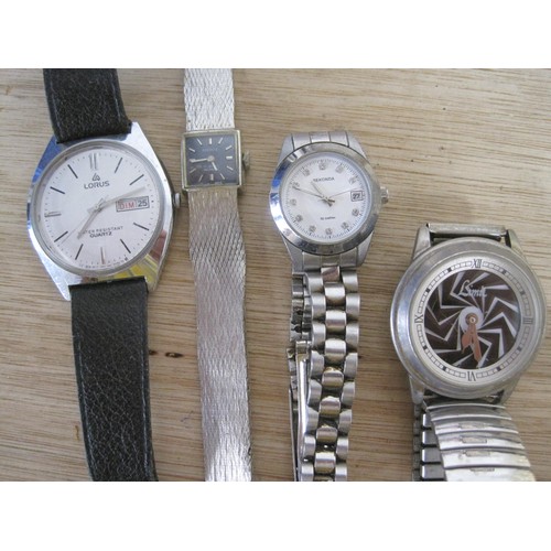 160 - Fourteen ladies and gents quartz wristwatches including Everite, Sekonda, Lorus, etc and Citizen wit... 